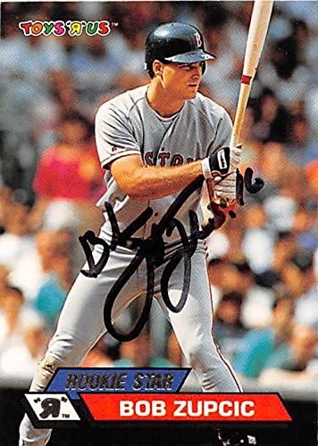 Sports Memorabilia Autograph Warehouse 245782 Bob Zupcic Autographed Baseball Card - Boston Red Sox 1993 Fleer Ultra - No. 158 Rookie