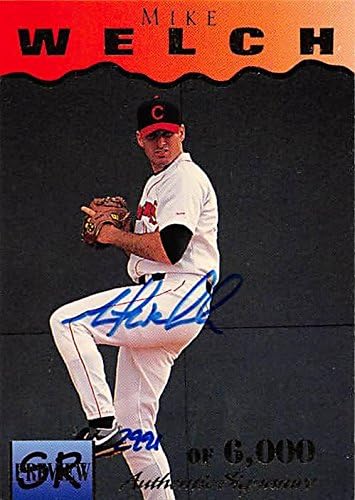 Sports Memorabilia Autograph Warehouse 248794 Mike Welch Autographed Baseball Card - New York Mets 1995 Signature Rookies - No. 37