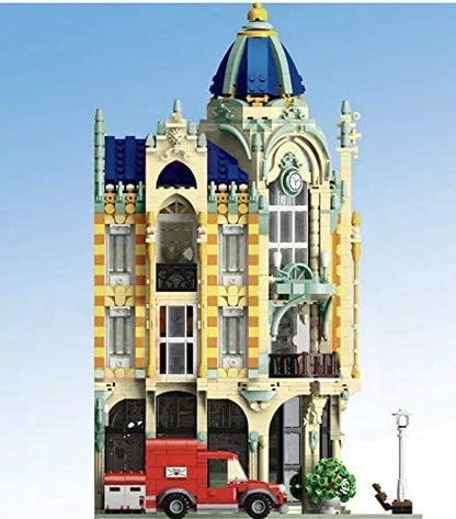 General Jim's Corner Post Office Modular Building Set - 3-Story Design with Post Office Art School Pottery Studio Red Mail Truck &amp Realistic City Details for Architecture Lovers