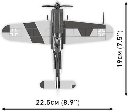 COBI Historical Collection WWII Focke-Wulf Fw 190 F-8 Aircraft Building Set 170 Pieces