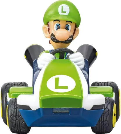 Carrera RC Nintendo Mario Kart 2.4 GHz Mini Collectible Radio Remote Control Toy Car Vehicle - Luigi