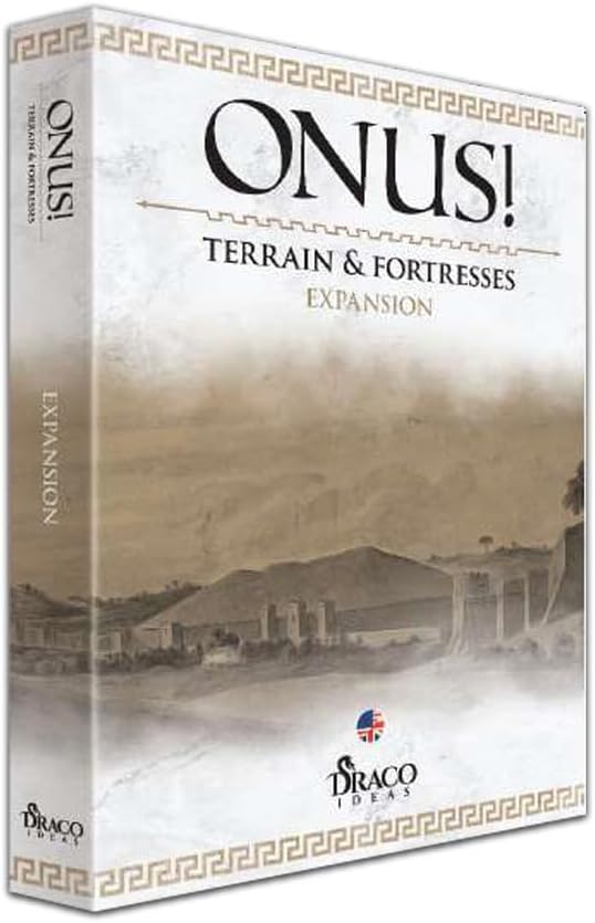 Crowd Games Traianus: Terrain &amp Fortresses Expansion – Adds Terrain Features Siege Rules Fortifications &amp Incendiary Weapons Transparent Components for Any Game Mat