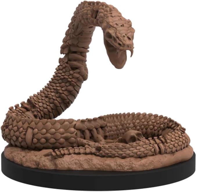 Epic Encounters: Chamber of The Serpent Folk - RPG Fantasy Roleplaying Tabletop Game with 20 Detailed Miniatures Double-Sided Game Mat &amp Game Master Adventure Book with Monster Stats 5E Compati