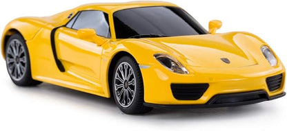 RASTAR 1:24 Scale Porsche 918 Spyder RC Toy Car for Kids