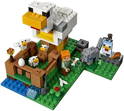 LEGO Minecraft The Chicken Coop 21140 Building Kit  84 months to 168 months(198 Pieces)