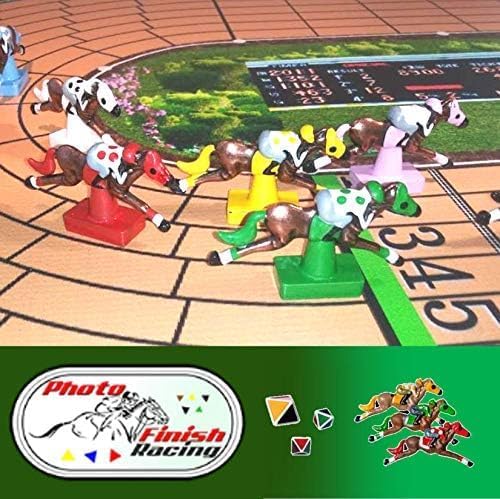 Horse Racing Board Game | Huge Vibrant Playing Surface | Lane Changing and Frequent Photo Finishes
