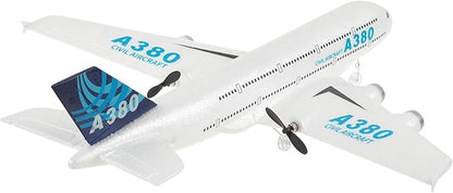 RC PlaneAirbus A380 Remote Control Airplane Ready to Fly 2 Channels RC AirplaneRemote Control Plane for Kids Boys Children Adults Beginners