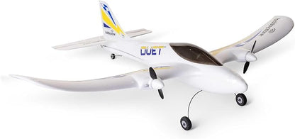 HobbyZone RC Airplane Duet S 2 RTF Everything Needed to Fly is Included with Safe HBZ05300