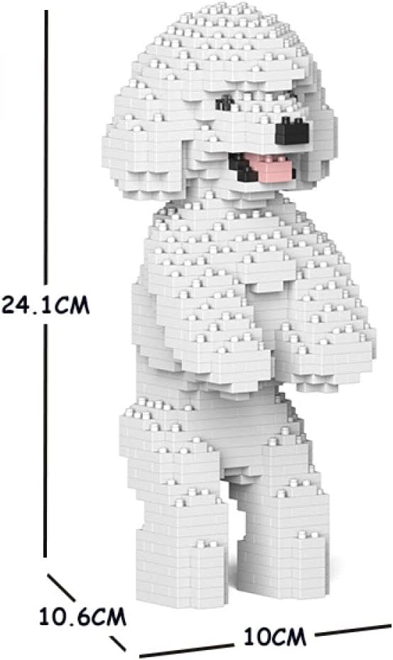 JEKCA Toy Poodle 04S-M01 | Dog Plastic Building Blocks | Age 14+