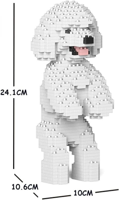 JEKCA Toy Poodle 04S-M01 | Dog Plastic Building Blocks | Age 14+