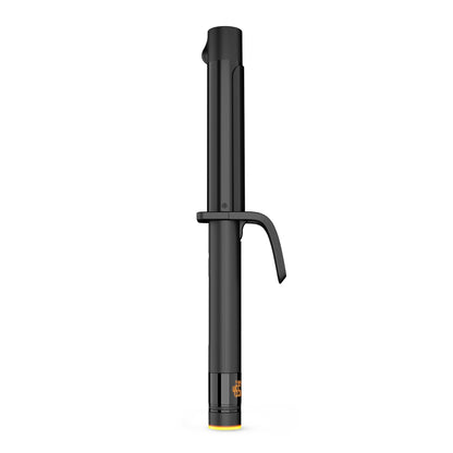 Hot Tools Pro Artist Black Gold Digital Salon Hair Curling Iron | Medium Loose Curls and Tousled Waves, (1-1/4 inch)