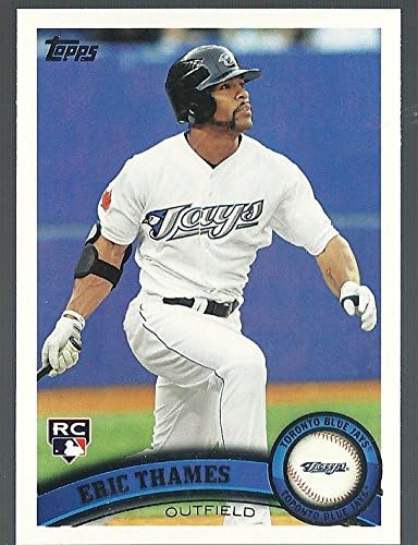 2011 Topps Update Rookie #US288 Eric Thames Rookie Card Milwaukee Brewers