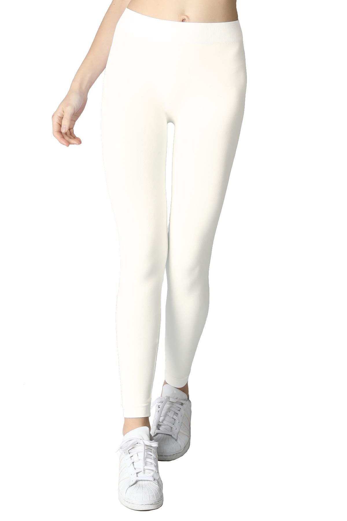 NIKIBIKI Women Seamless Base Layer Legging Tights, Made in U.S.A, One Size