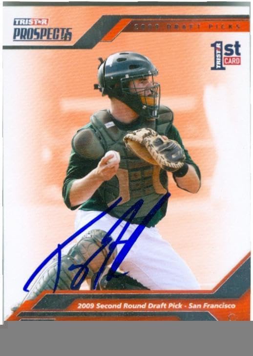 Sports Memorabilia Autograph Warehouse 246048 Tommy Joseph Autographed Baseball Card - San Francisco Giants Phillies Star 2009 Tristar - No. 44 Rookie