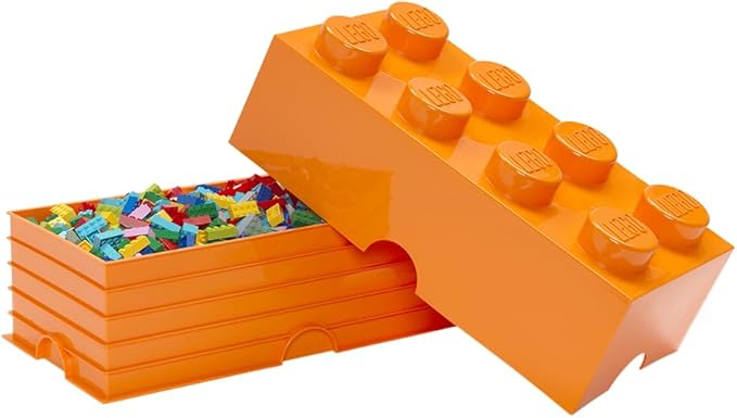 Room Copenhagen 8 LEGO Brick Box Bright Orange (40040660)