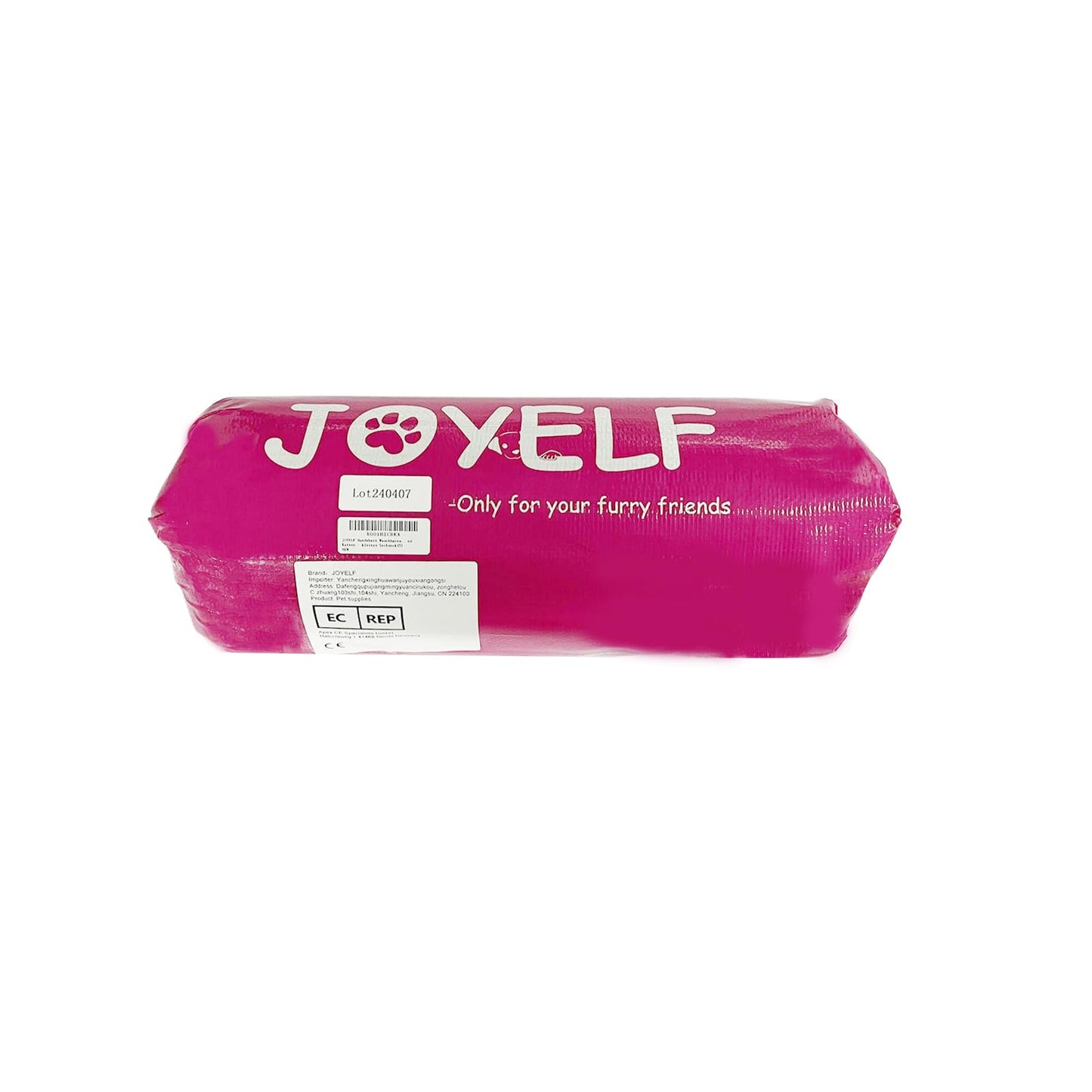 JOYELF Dog Bed Washable Calming Pet Bed, Anti Anxiety Cat Bed & Sofa, Cute Plush Pet Bed for Small Dog and Cat - Small Rectangle