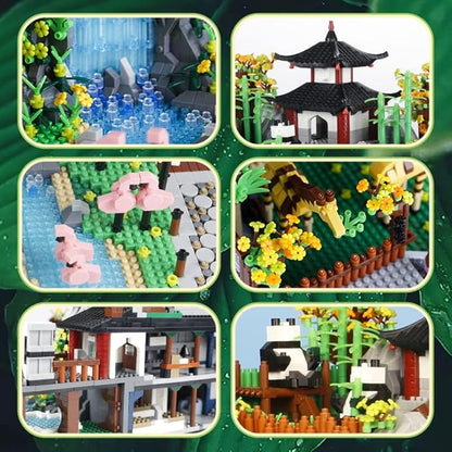 5000PCS Micro mini Blocks City Zoo Animals Building BlocksCreative Ideals Zoological Park Building SetsBest Gift for 14+ Boys Girls or Adults