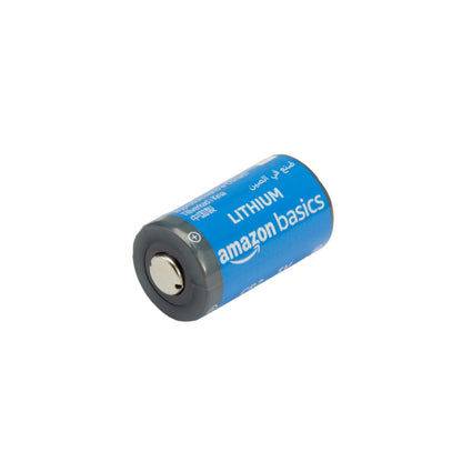 Amazon Basics Non-Rechargeable CR2 Lithium Batteries, 3 Volt, Long Lasting Power, Low Self-Discharge Rate, 12 Count