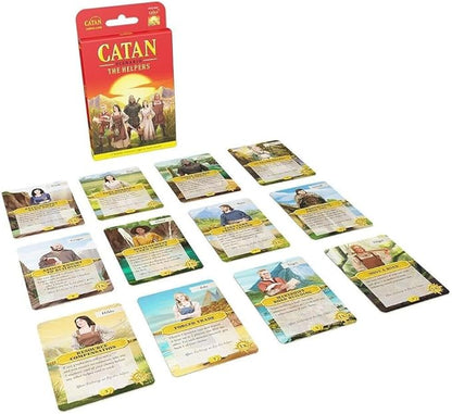 CATAN The Helpers SCENARIO EXPANSION | Strategy Board Game | Adventure Game | Family Game for Adults and Kids | Ages 12+ | 3-6 Players | Average Playtime 45-90 Minutes | Made by CATAN Studio