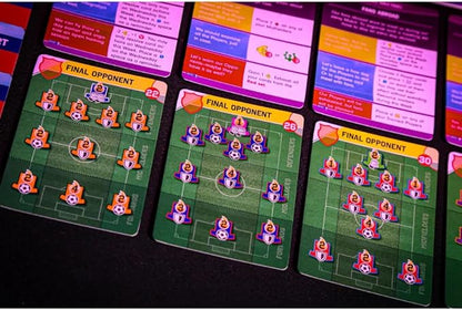 Eleven Football Manager Board Game Expansions Bundle: Unexpected Events Stadium International Cup and International Players Expansions (4 Items)
