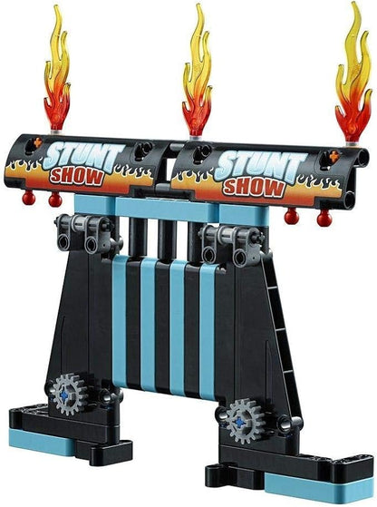 LEGO Technic Stunt Show Truck &amp Bike 42106 Includes Stunt Motorcycle Toy Truck and Trailer (P10 Pieces)