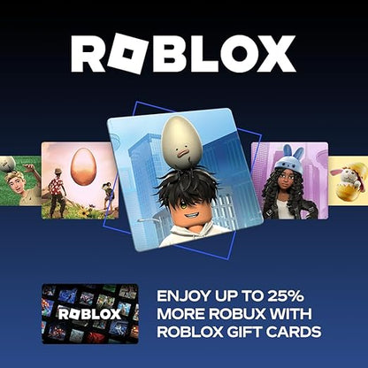 Roblox Physical Gift Card [Includes Free Virtual Item] [Redeem Worldwide]