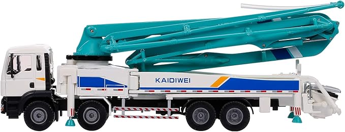 GoolRC Concrete Pump Truck 1:55 Scale Diecast Car Model Car Simulation Engineering Machine Model