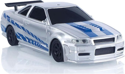 TOUCAN RC HOBBY 1/43 RC Racing Car R34 Radio Controlled High Speed Drift Vehicle 4WD RTR Mini Car 2.4G Radio Battery Gifts for for Ages 14+