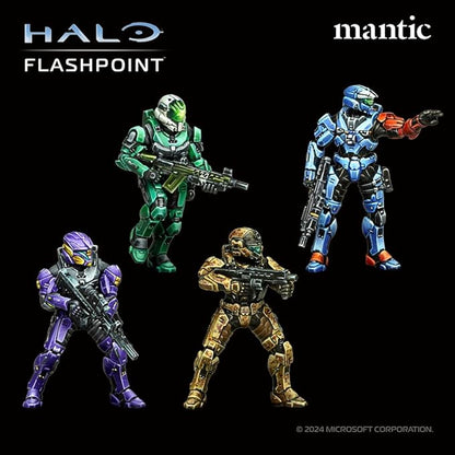 mantic Games Halo: Flashpoint - The Tactical Miniatures Game (Spartan Edition Starter Set)