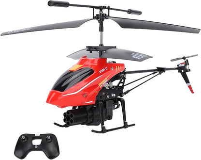 GoolRC Remote Control Helicopter WLtoys V398-C 3.5 Channel RC Helicopter with 6-Axis Gyroscope Altitude Hold LED Light Simulate Firing 2.4GHz Flying Toys for Beginners