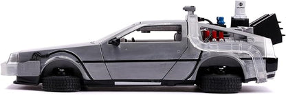 Jada - DLorean Back to The Future Collecting Vehicle Doors Open Glider Mode 1:24 Scale (253255021)