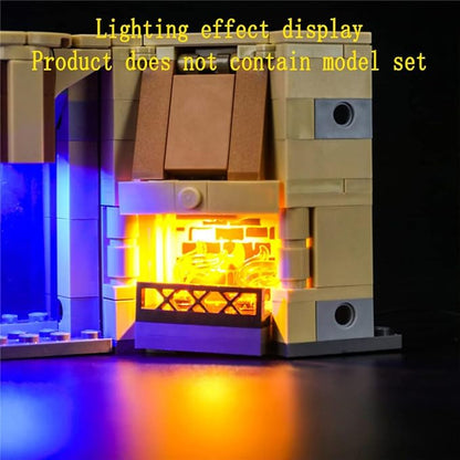 LED Light Kit Compatible with Lego Hogwarts Room of Requirement - Lighting Set for 75966 (Model Set Not Included)