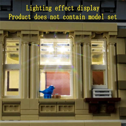 LED Light Kit Compatible with Lego Police Station - Lighting Set for Creator 10278 Building Model (Model Set Not Included)