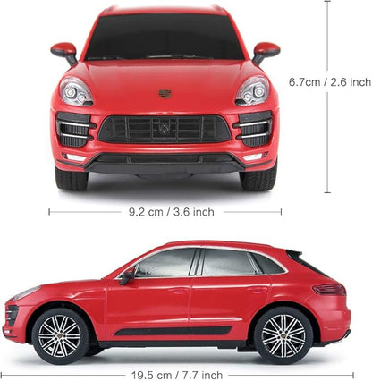 RASTAR 1:24 Porsche Macan Turbo RC Toy Car Remote Control Car Gifts for Kids