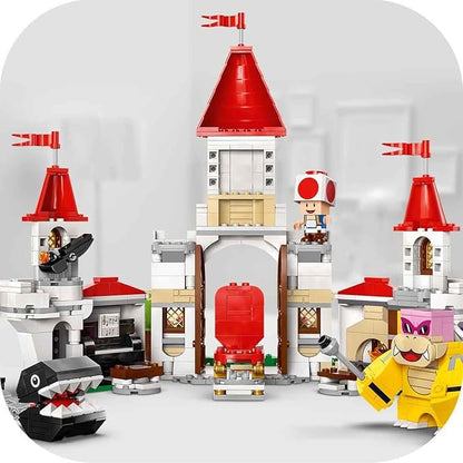 LEGO 71435 Super Mario Showdown mit Roy im Pilz-Palast 3 Spielzeugfiguren