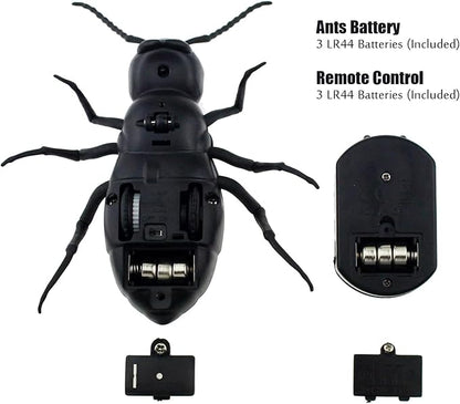 Tipmant Remote Control Ants RC Car Vehicle Animal Electric Insect Kids Toy for Birthday Christmas