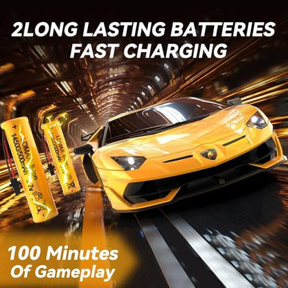 Lamborghini Remote Control CarOfficially Licensed 1:16 Scale Lambo Rechargeable Hobby Rc Cars with Headlight 2.4GHz Race Car Toys for Boy Girl 4-12 Years Old 12Km/h (Yellow)