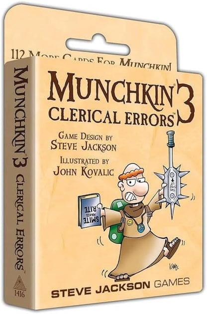Steve Jackson Games Munchkin 3 - Clerical Errors Multi