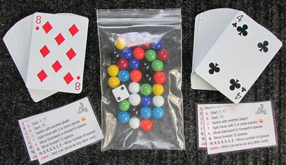 uDog Board Game | Old-Fashioned Fun for 2–12 Players | Handmade in The USA | Durable Wooden Pieces to Last a Lifetime | Family Game Night (12 Player)