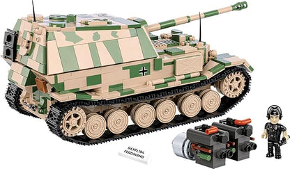 COBI Historical Collection WWII Sd. Kfz. Ferdinand Tank Building Set 1268 Pieces