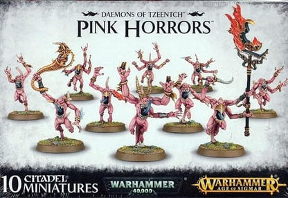 Games Workshop Warhammer 40K/Age of Sigmar: Daemons of Tzeentch - Pink Horrors