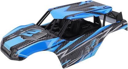 Alomejor 1/18 RC Car Body PVC Material Blue for Haiboxing 18859 18858 Stylish &amp Cool Design Easy Installation