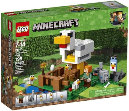 LEGO Minecraft The Chicken Coop 21140 Building Kit  84 months to 168 months(198 Pieces)