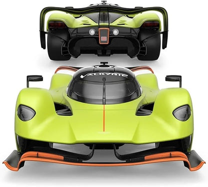 1/14 RC Car AMR Pro AMR23 Alloy Formula 1 for Aston Martin-Valkyrie Remote Control Car Model AMR Pro 600 mAh with Lights Adult Collectible