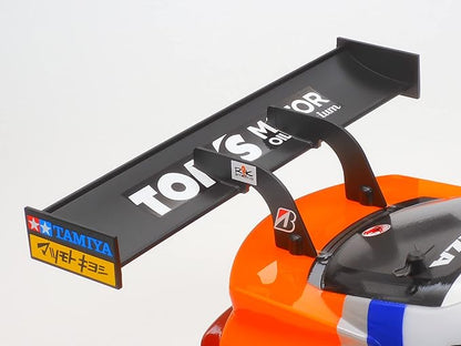 Tamiya 58703 1:10 RC au Tom's GR Supra (TT-02) Remote Controlled Car RC Vehicle Model Building Assembly Kit Unpainted