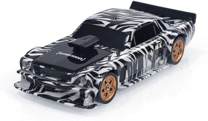 TOUCAN RC HOBBY 1/43 Radio Control Drift Car 4WD RC 2.4g Mini Race Car High Speed Model Without a Gyro for Ages 14+