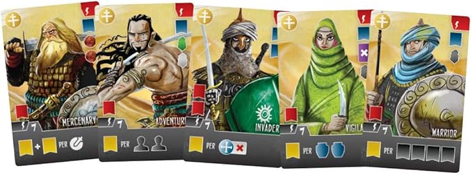 Renegade Game Studios Paladins of The West Kingdom Strategy Board Game 1-4 Players Worker Placement Ages 12 Plus