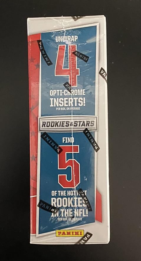 Rookies &amp Stars 2021 Panini Football Trading Card Box - 15 Cards Featuring Mac Jones Ja'Marr Chase Jaylen Waddle &amp More!