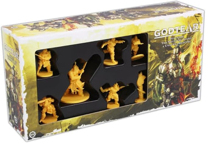 SFG Steamforged Games Godtear The Board Game Bundle: Raith'Marid Lorsann Rangosh and Blackjaw Expansion (4 Items)