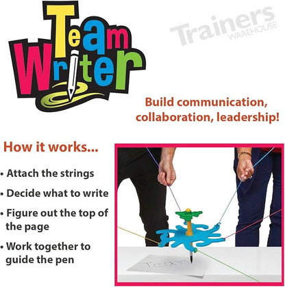 Trainers Warehouse TeamWRITER® Team Building Game | A Fun Collaborative &amp Challenging Activity - Perfect for Any Office or School Group